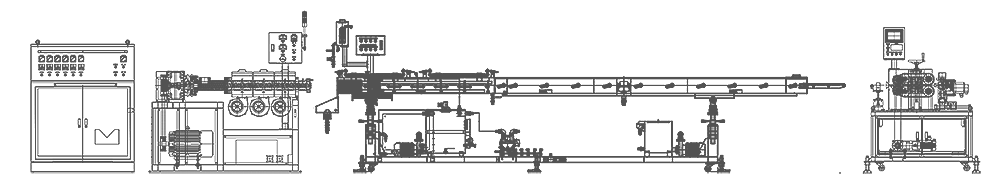 Everplast EMS-45 SINGLE SCREW EXTRUDER Layout Draw