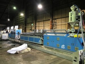 Case EMD-75 WPC Extrusion Line