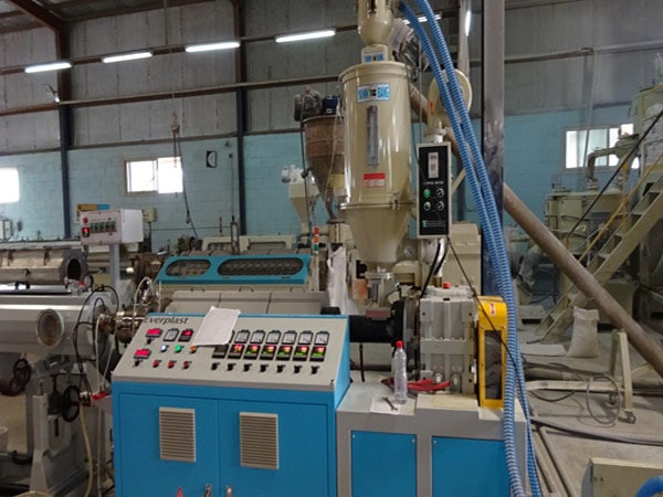 PE Pipe Extrusion Machine Line For Electrical Cable Application