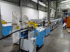 PE Silicon Pipe Extrusion Line