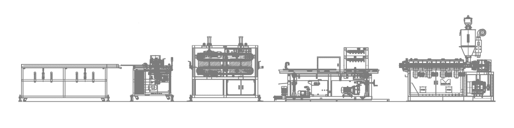 PVC Profile Machine Line Layout