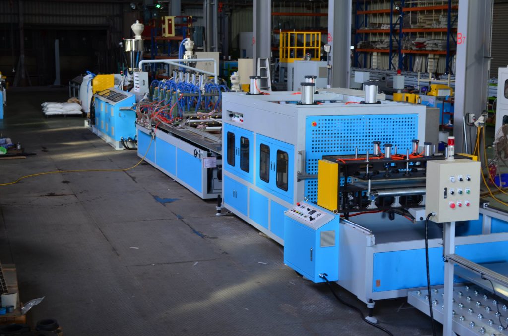 PVC Door Panel Extrusion Machine Line