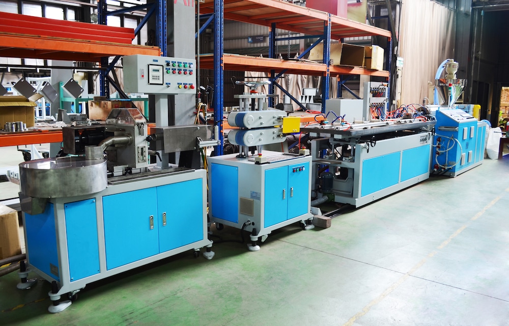 PVC Tile Spacer Extrusion Machine Line