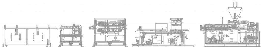 Trunking Machine Line Layout