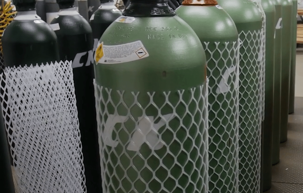 Gas Protection Net - Application