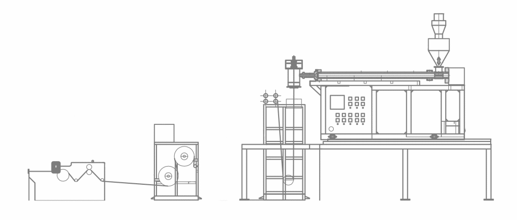 Insect Net Machine Line Layout