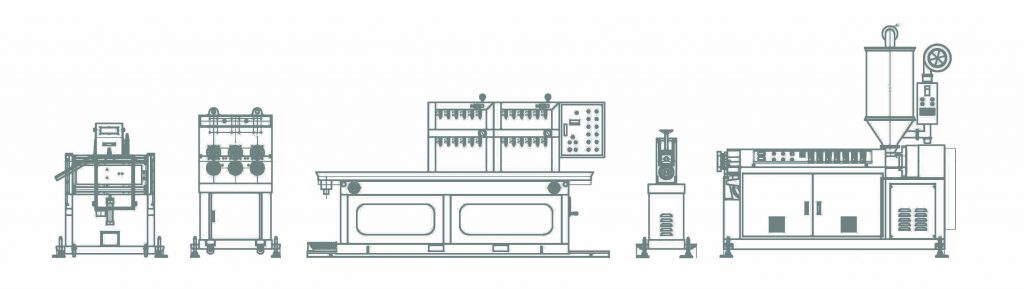 PS Lamping Machine Line Layout