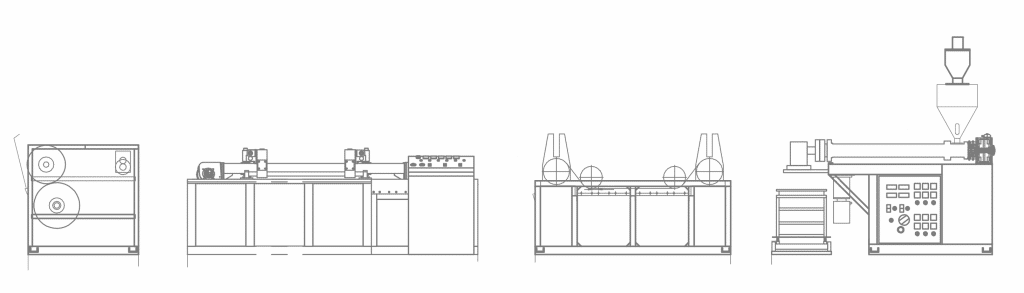 Safety Net Machine Line Layout