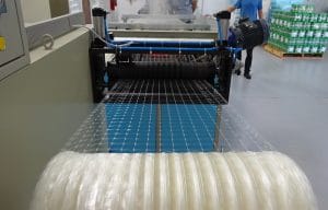 Stretched Square Package Net Machine Line