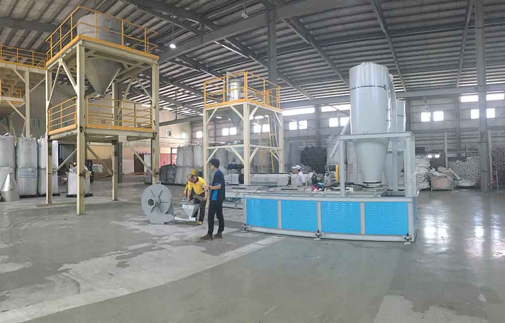 cpvc compounding machine line