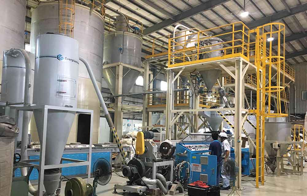 cpvc compounding machine line