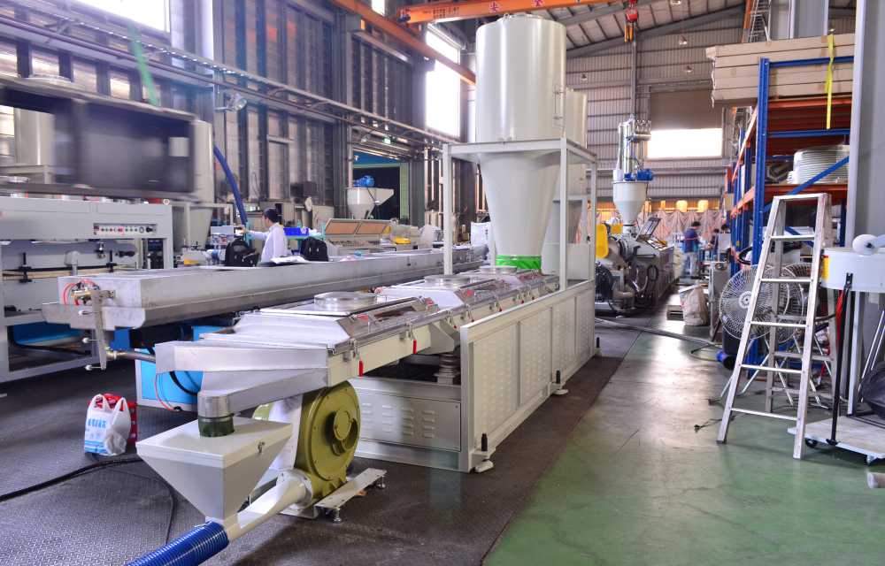 pvc compounding machine line