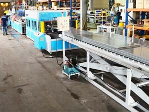 pvc door panel machine line