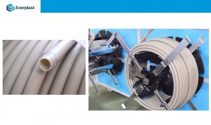 PE Steel Wire Pipe Machine Line