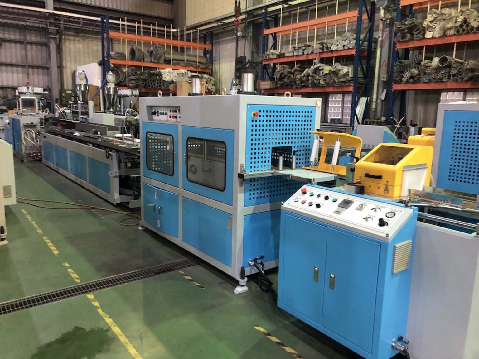 PS Foamed Polystyrene Profile Extrusion Line Taiwan Everplast