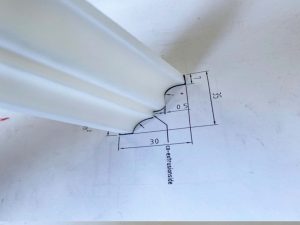 PS Foamed Polystyrene Profile Extrusion Line