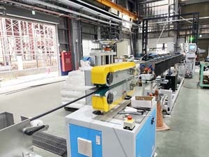 EMS-75 PVC Reinforced Hose Extrusion Machine Line