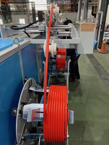 PE Orange Conduit Pipe Extrusion Line