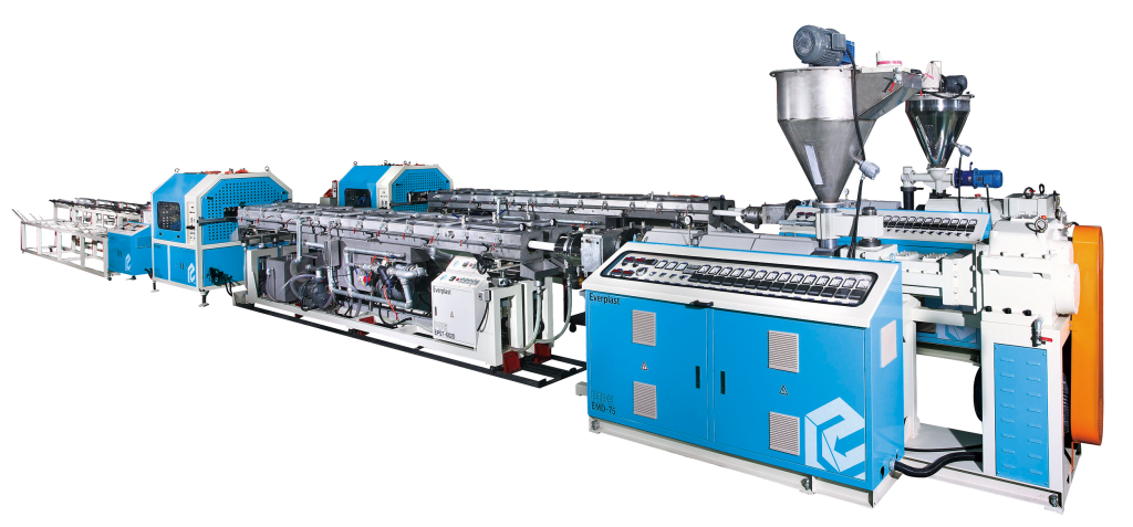 PVC Pipe (OD 20-630mm) machine line