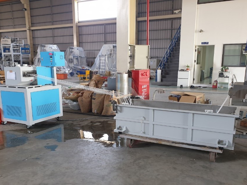 PS FOAM PELLETIZING EXTRUSION LINE