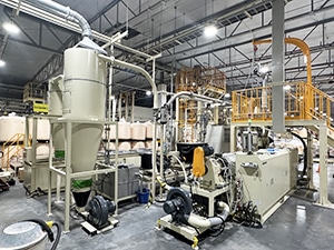 EMD-110 CPVC Compounding Line